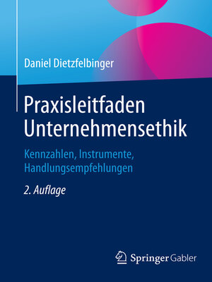 cover image of Praxisleitfaden Unternehmensethik